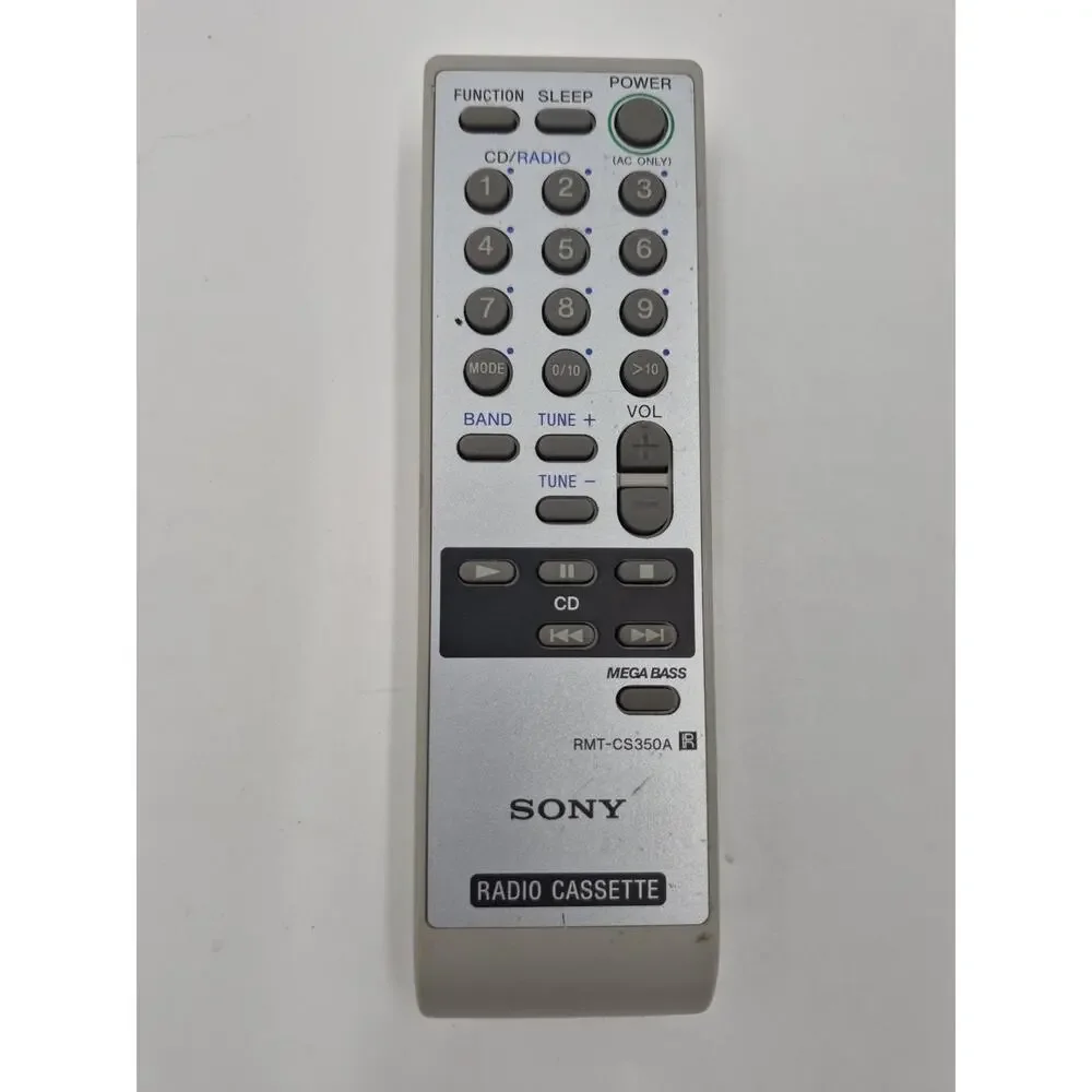 Genuine Sony RMT-CS350A Radio Cassette Remote Control for CFD-S350, CFDS350 oem